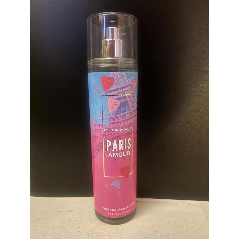 BATH & BODY WORKS PARIS AMOUR FRAGRANCE MIST BODY SPRAY 8 FL OZ